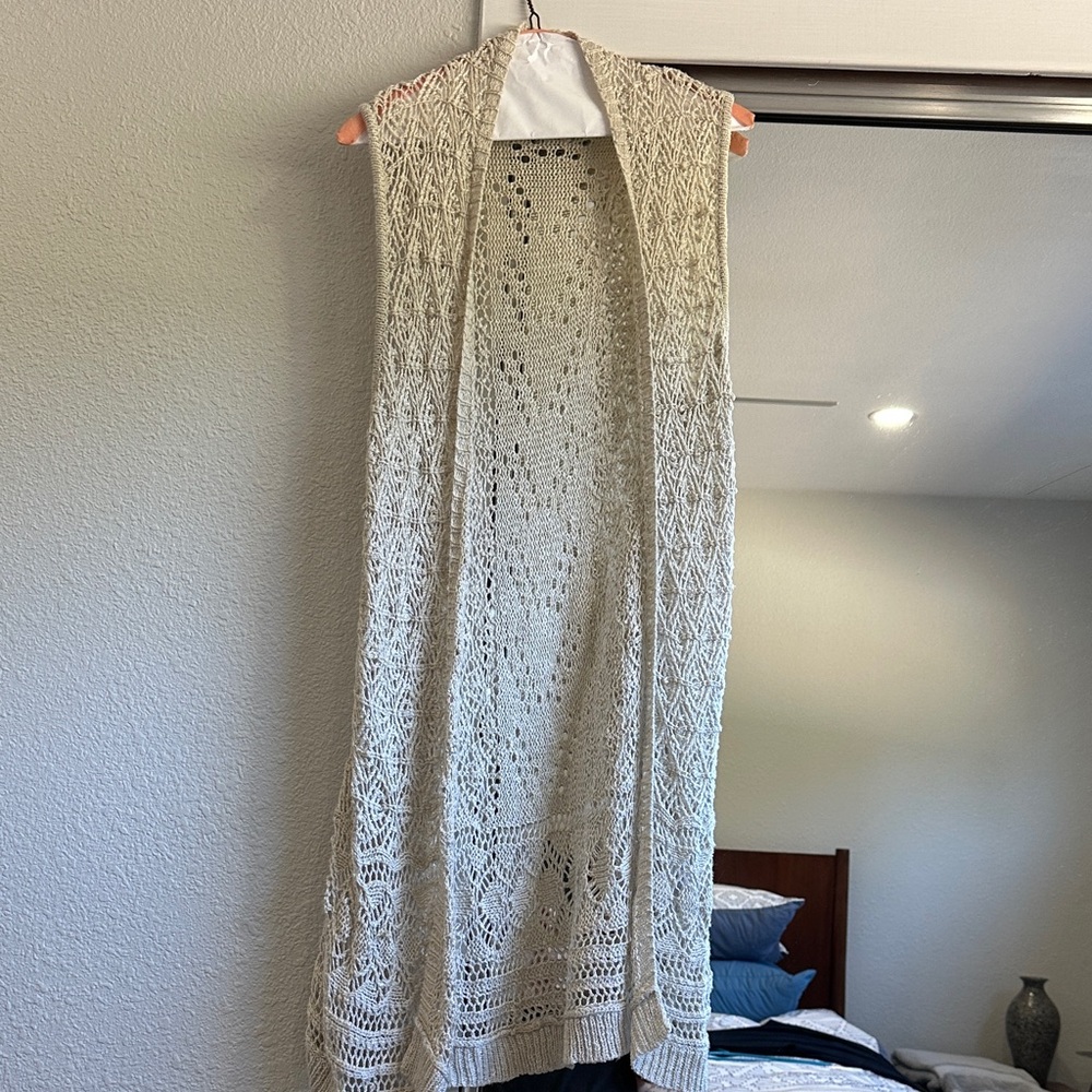 Joseph Cream Open-Knit Women's Cardigan